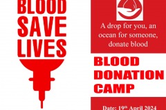 BLOOD DONATION CAMP 2024