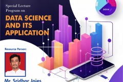 SPECIAL LECTURE PROGRAM ON DATA SCIENCE AND ITS APPLICATION