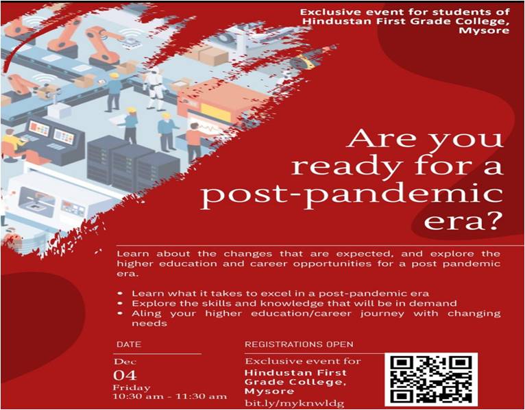 WEBINAR ON “ARE YOU READY FOR POST-PANDEMIC ERA?”