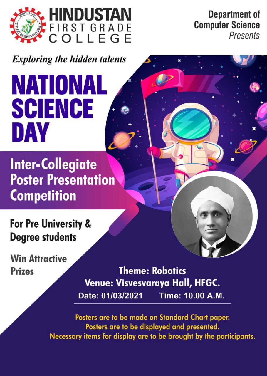 National Science Day Hindustan College