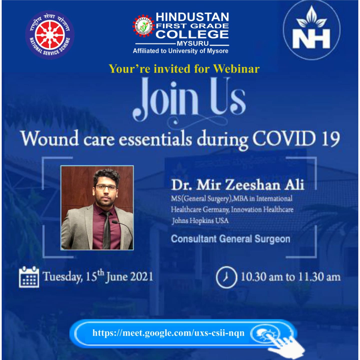 WEBINAR ON “WOUND CARE ESSENTIALS DURING COVID-19”