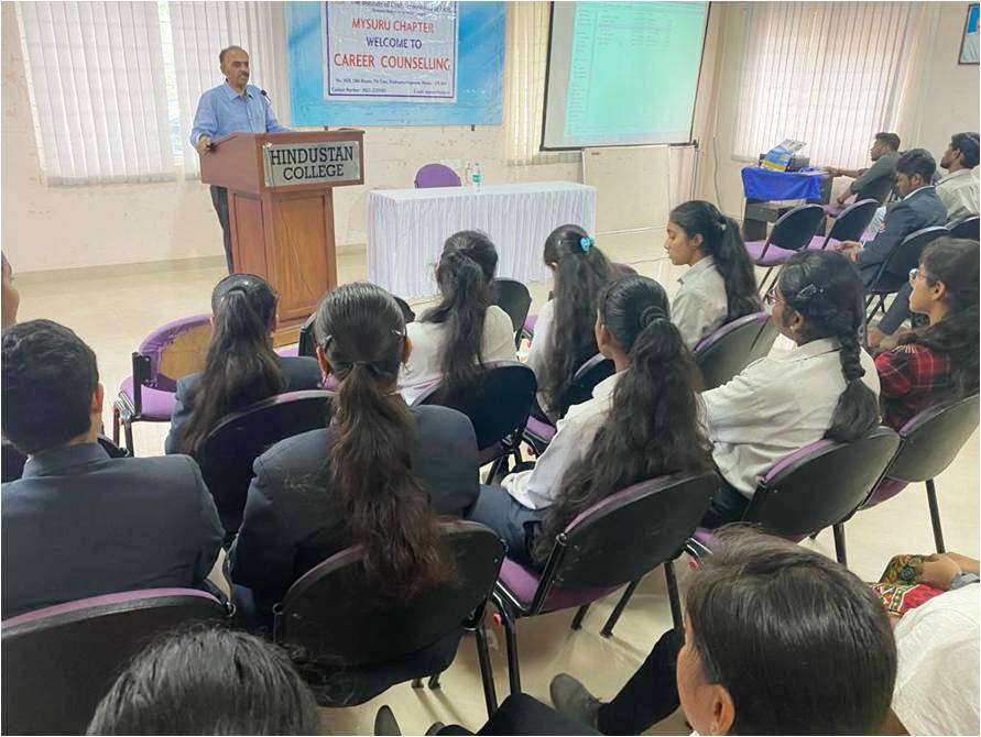 CAREER COUNSELLING PROGRAMME BY CMA CHAPTER