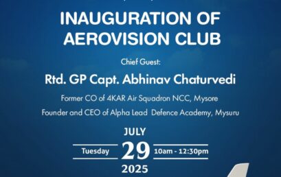 AERO VISION CLUB INAUGURATION