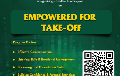 CERTIFICATION PROGRAM ON “EMPOWERED FOR TAKE-OFF”