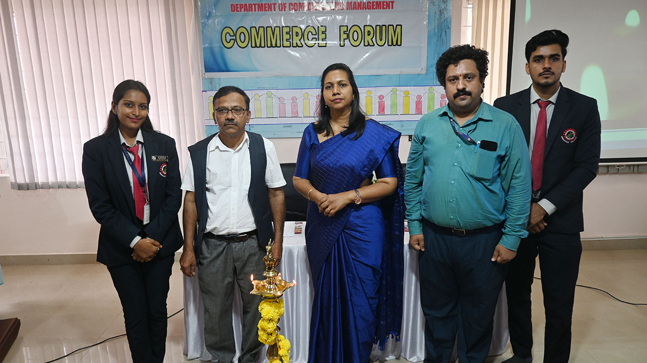 INAUGURATION OF THE COMMERCE FORUM