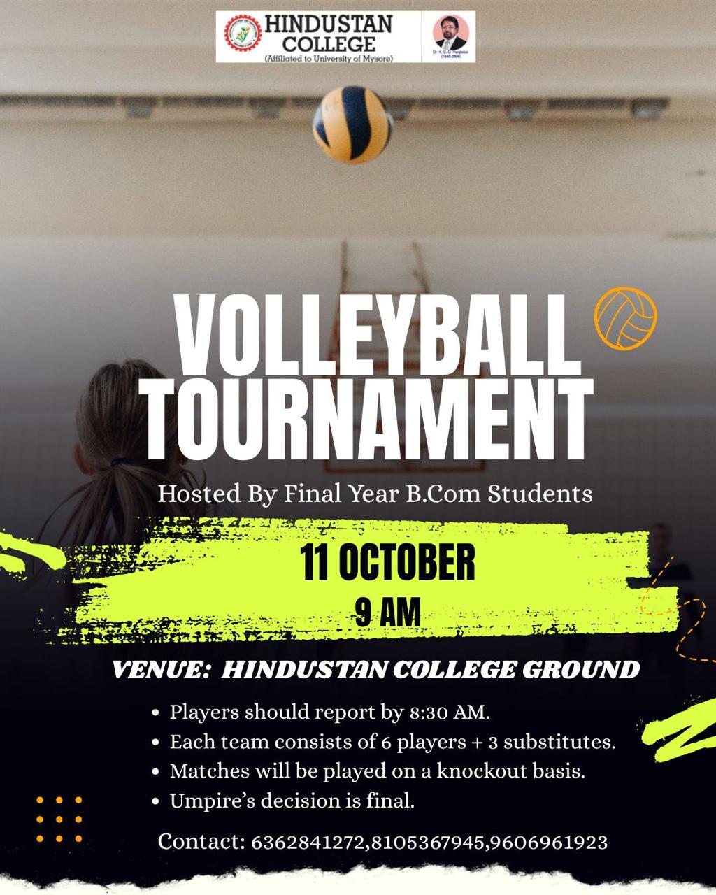 VOLLEYBALL TOURNAMENT 2025 VOLLEYBALL TOURNAMENT 2025