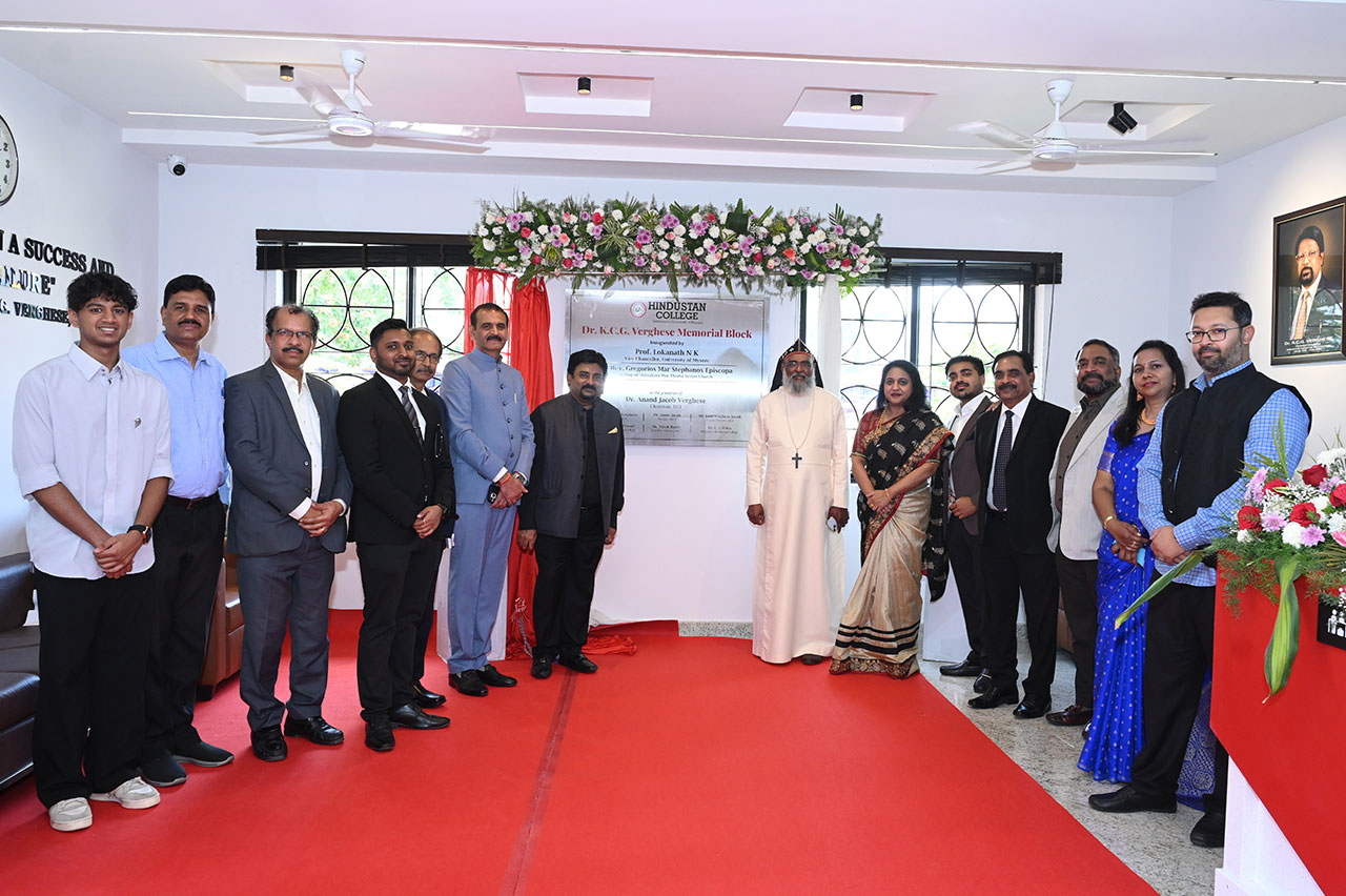 INAUGURATION OF Dr. K C G VERGHESE MEMORIAL ACADEMIC BLOCK