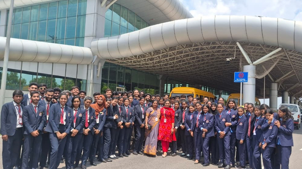 INDUSTRIAL VISIT TO MYSORE AIRPORT